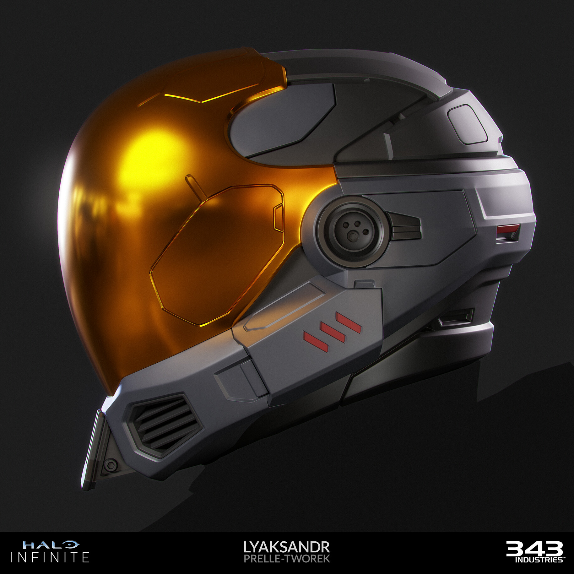 Lyaksandr Prelle-Tworek - MKV [B] EVA Helmet : Highpoly
