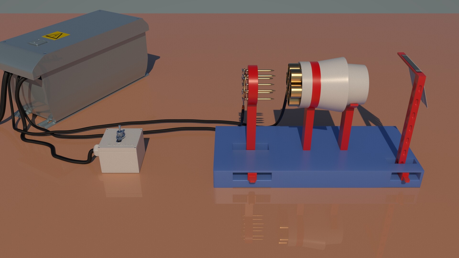 ArtStation montaje propulsor iónico