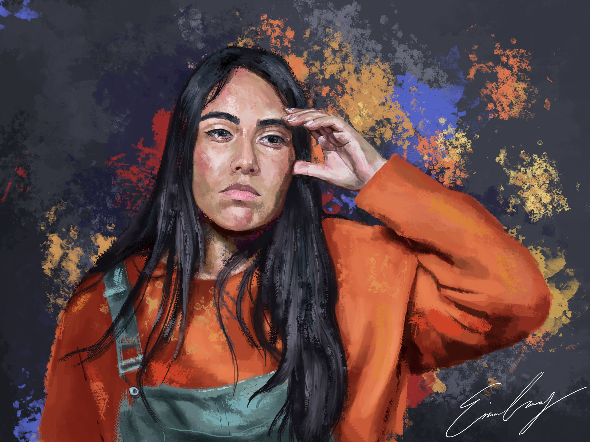 Erika Garay - Self-Portrait (2022)