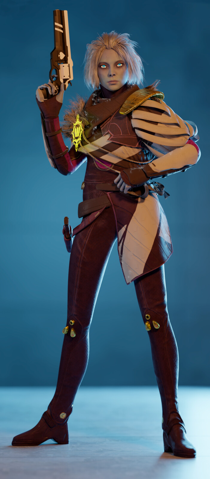 Studios Art3mis Mara Sov with Ace Of Spades