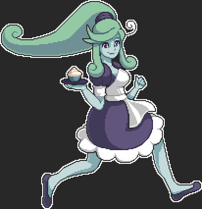 Zombie waitress