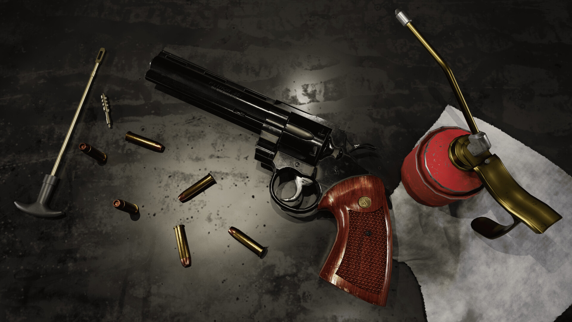 ArtStation - Colt Python .357