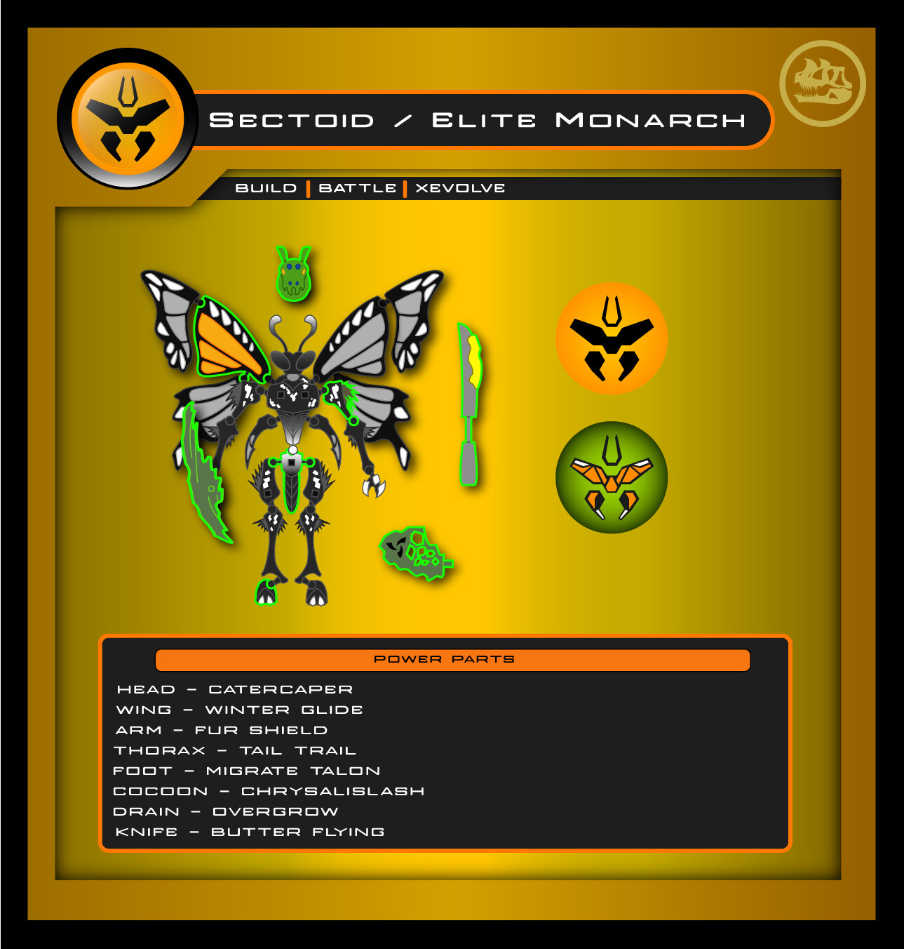 Vartomio Cain - Xevoz - Sectoid - Elite Monarch