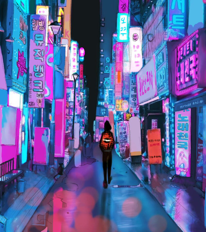 ArtStation - Neon City