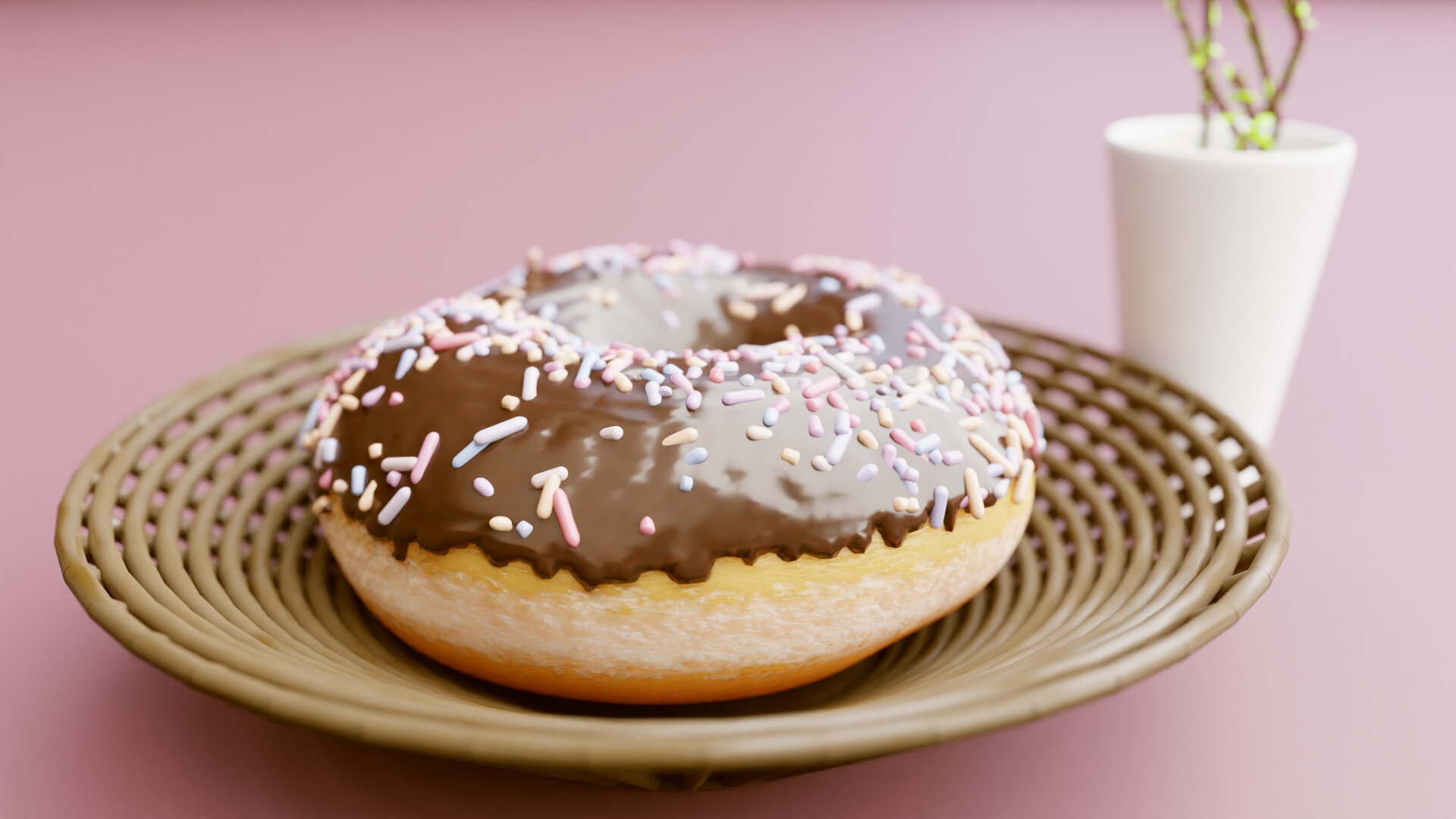 Blender шоколадка