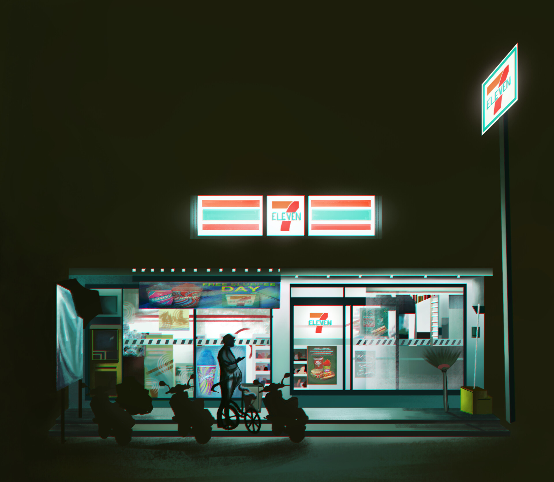 ArtStation A Night In 7 11 artstation-a-night-in-7-11
