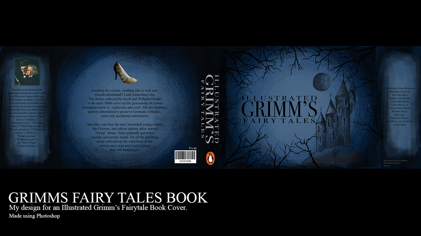 ArtStation - Grimms Brother Book Cover