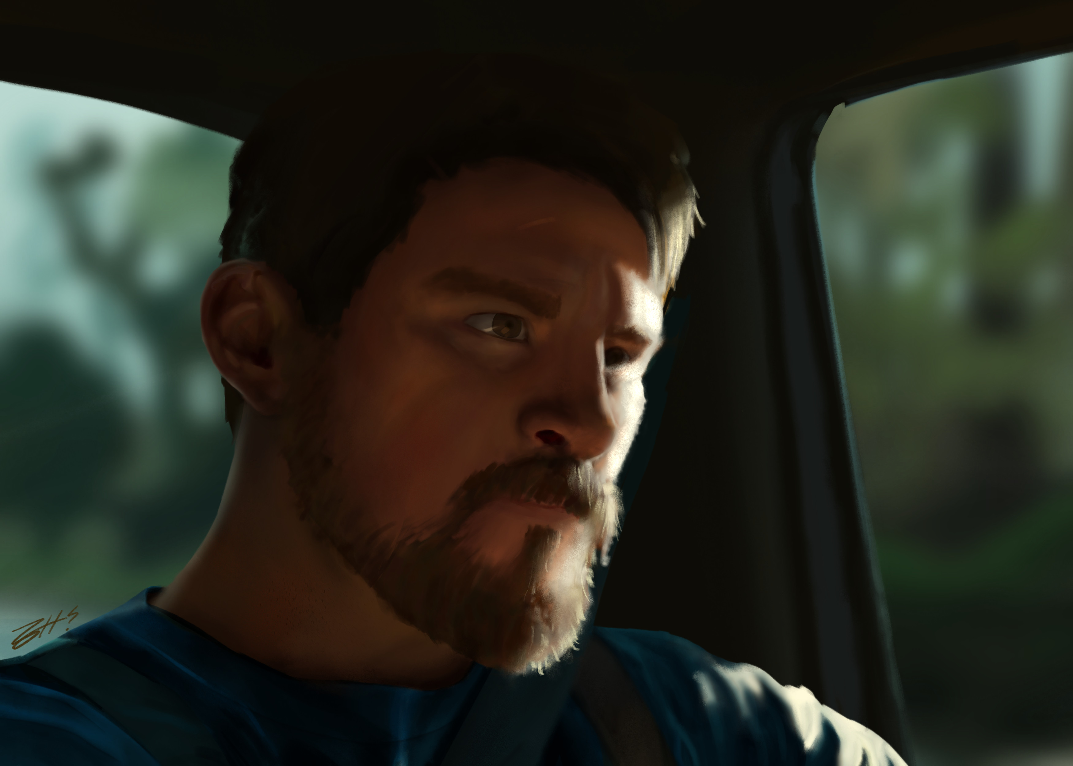 Film Study Painting