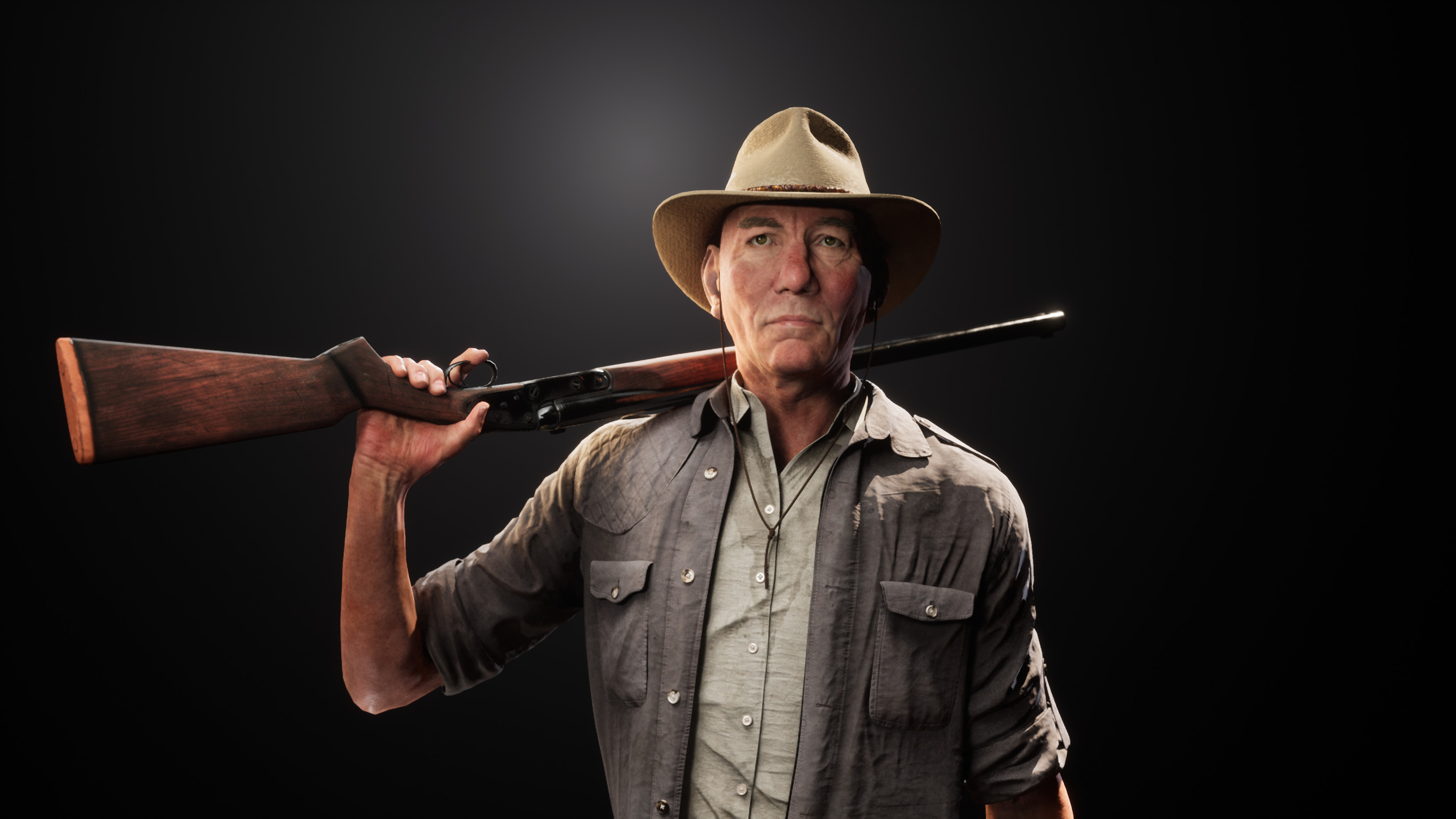 ArtStation - Pete Postlethwaite Jurassic Park Realtime