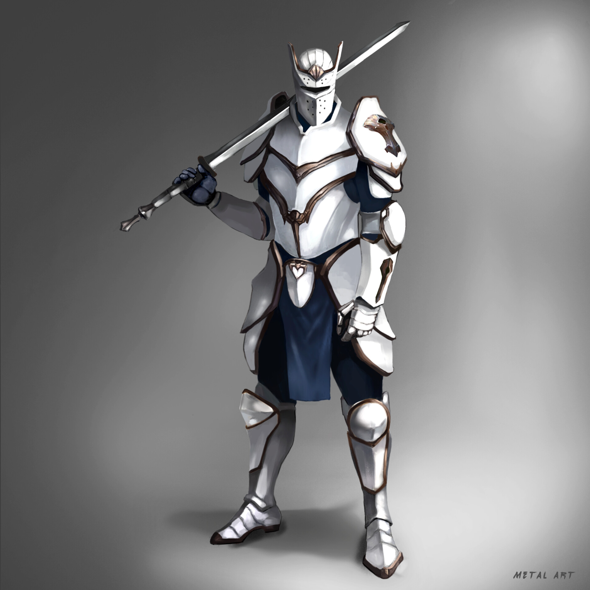 ArtStation - White knight.