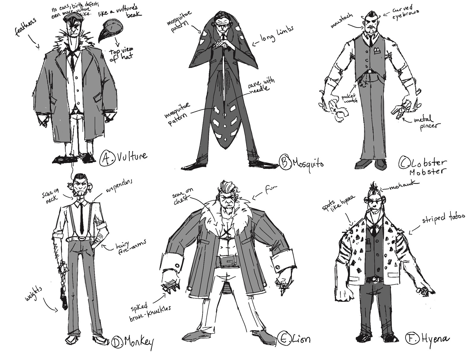 Rough sketches / Design exploration