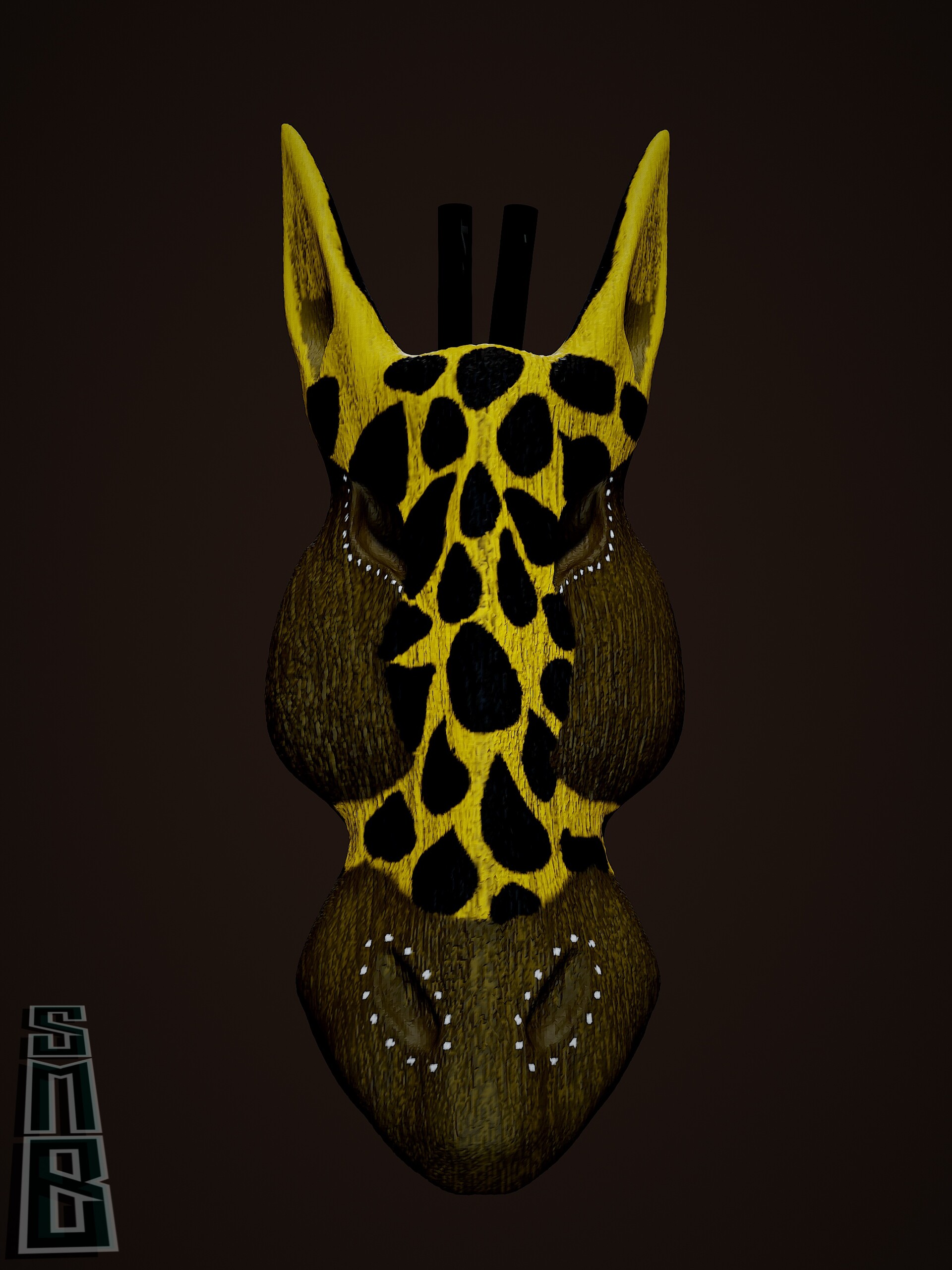 ArtStation Wooden Giraffe   Scott Boyles Asset 