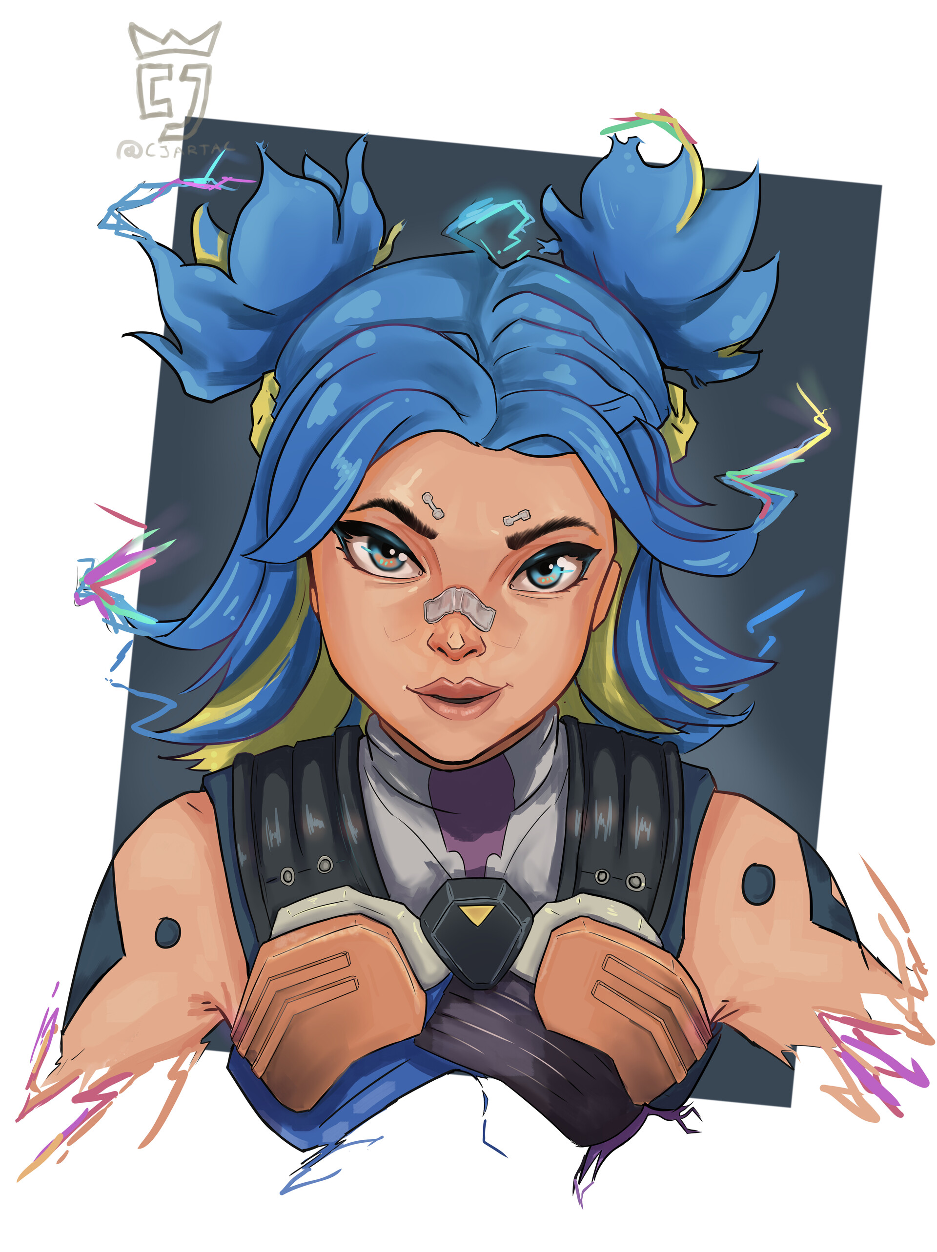 ArtStation Fanart Neon Valorant