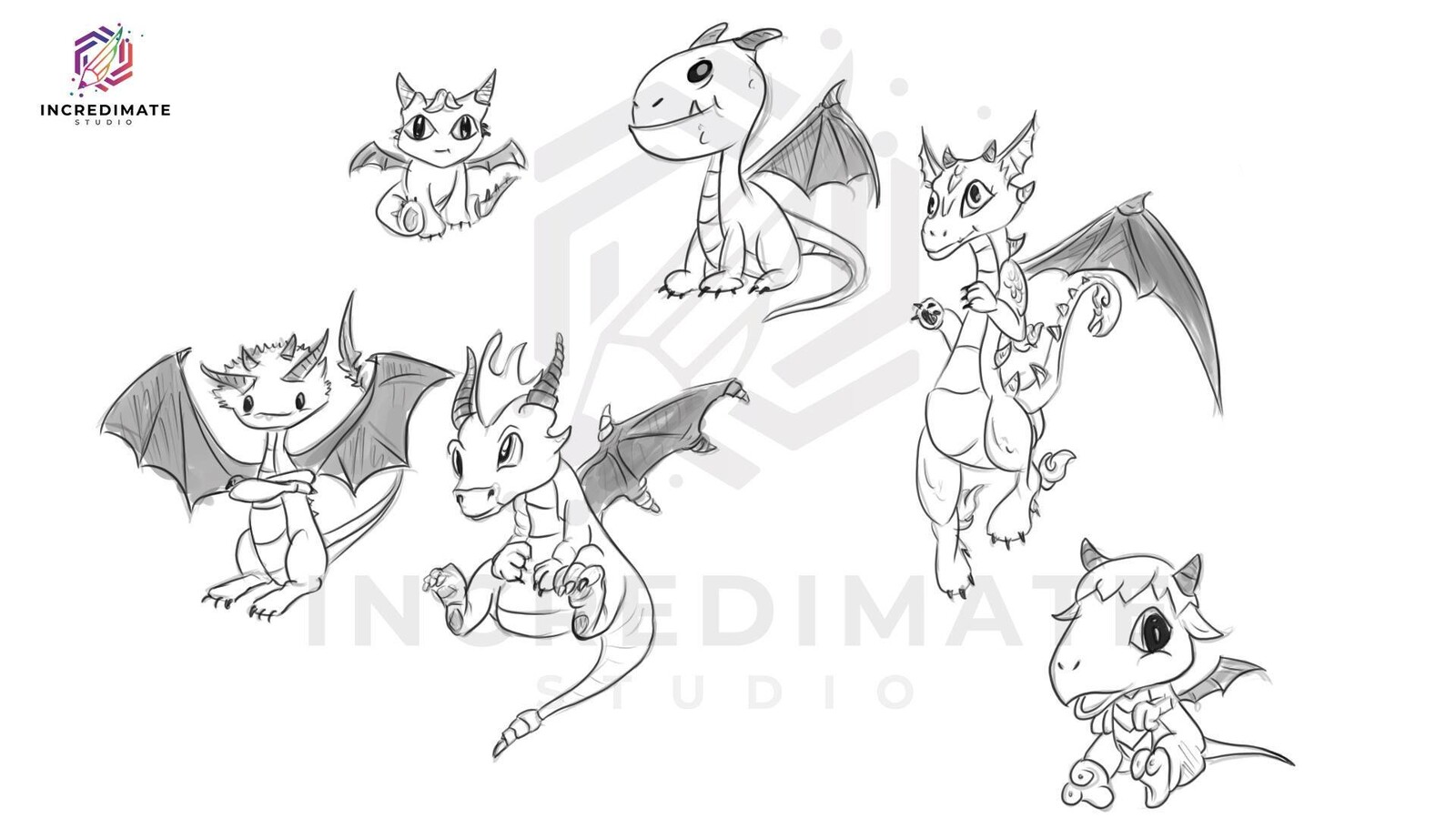 Cute Dino Concept Art | Incredimate