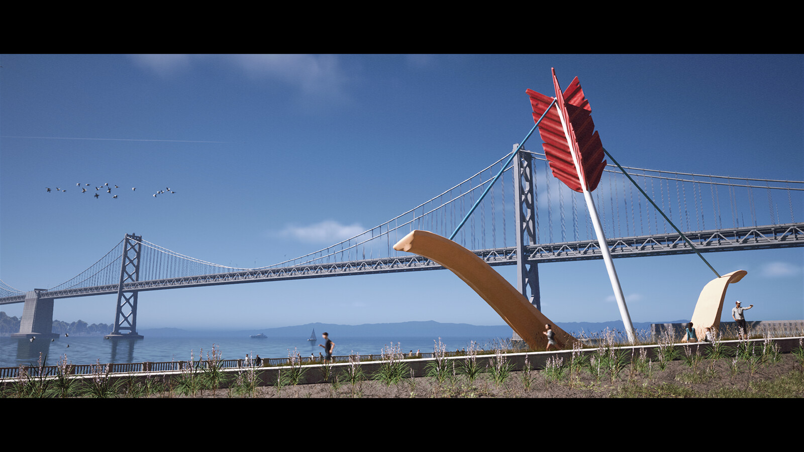 Grand Theft Quantum - SF city Environment UE4