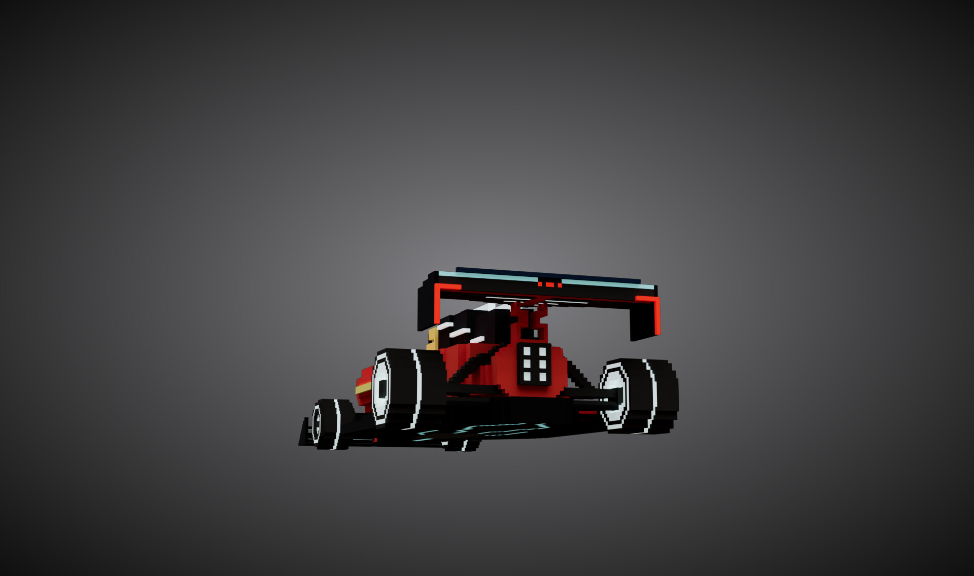 MetaStatus.eth F1 Racing Car Part of the Race Cars Collection