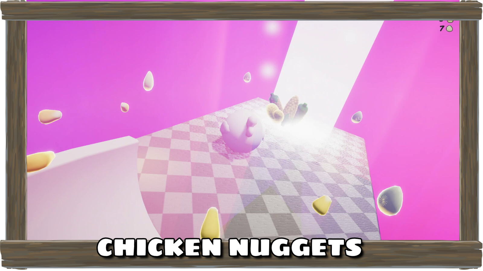 A late game Chicken Nuggets level