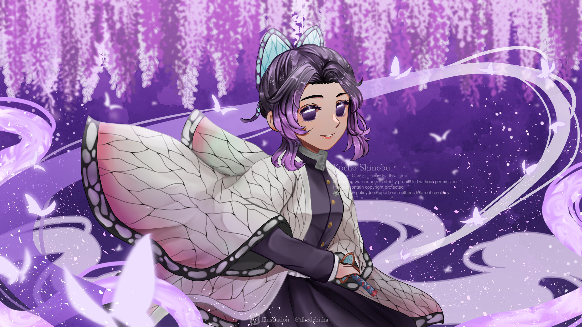 ArtStation Shinobu Kocho From Demon Slayer lupon.gov.ph