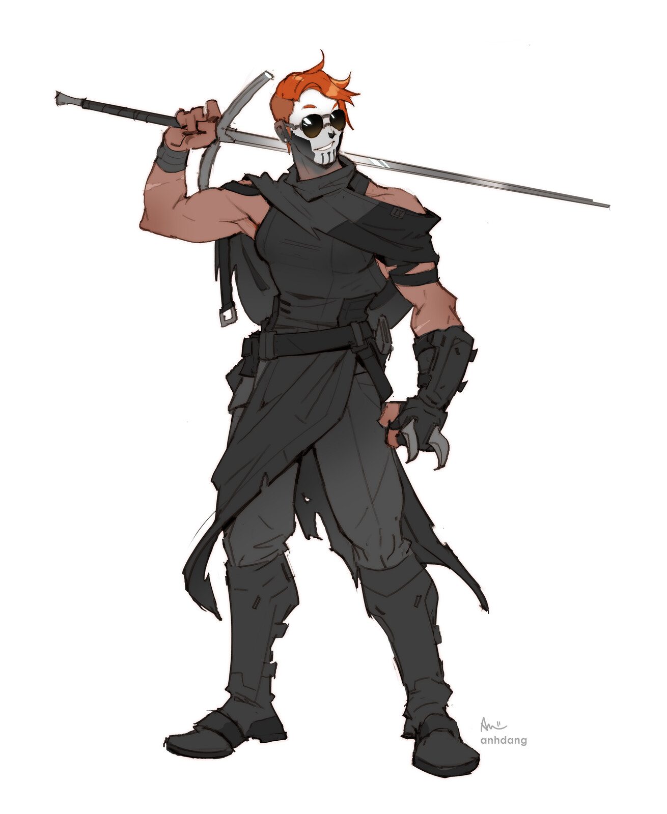 Gideon Nav from the Locked Tomb series
