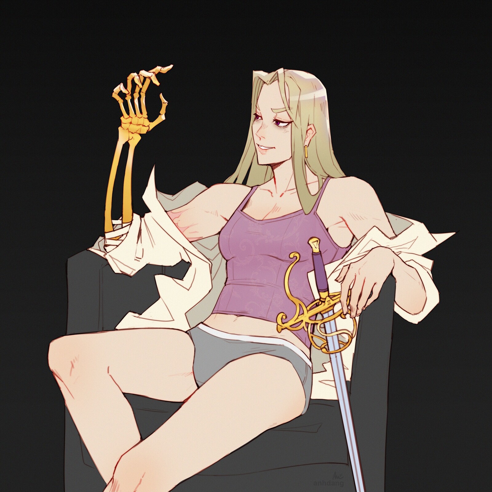 Ianthe Tridentarius from the Locked Tomb series