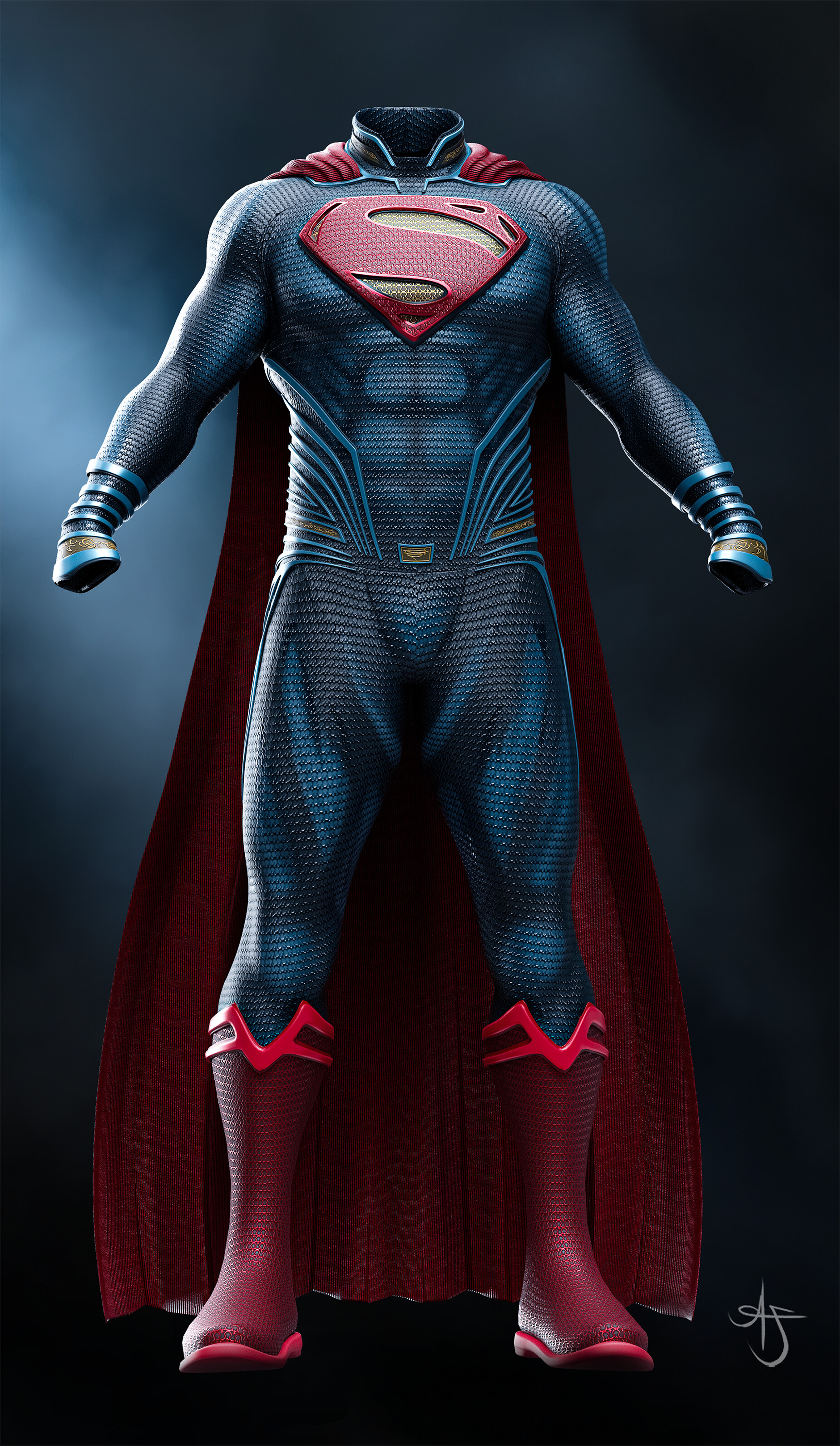 ArtStation - Superman (Henry Cavill)
