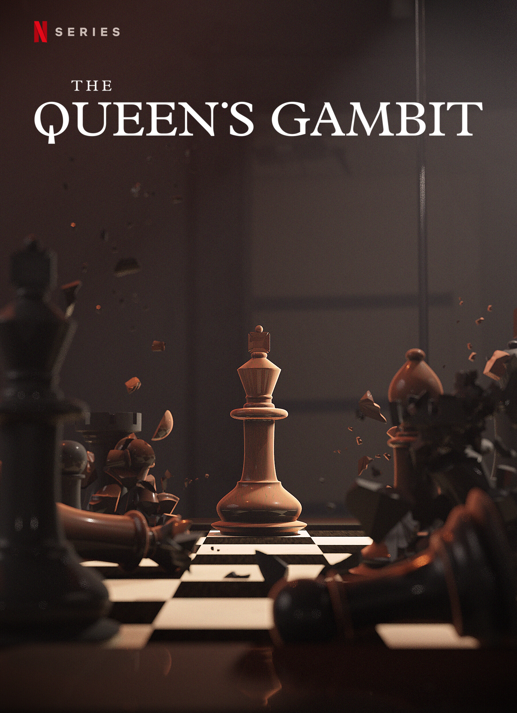 ArtStation - The Queen's Gambit poster (fan made)