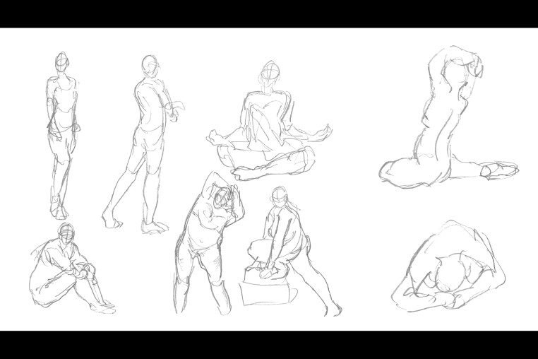 Here is my 30 Second Gesture drawing. any suggestion on what i should  improve? : r/drawing