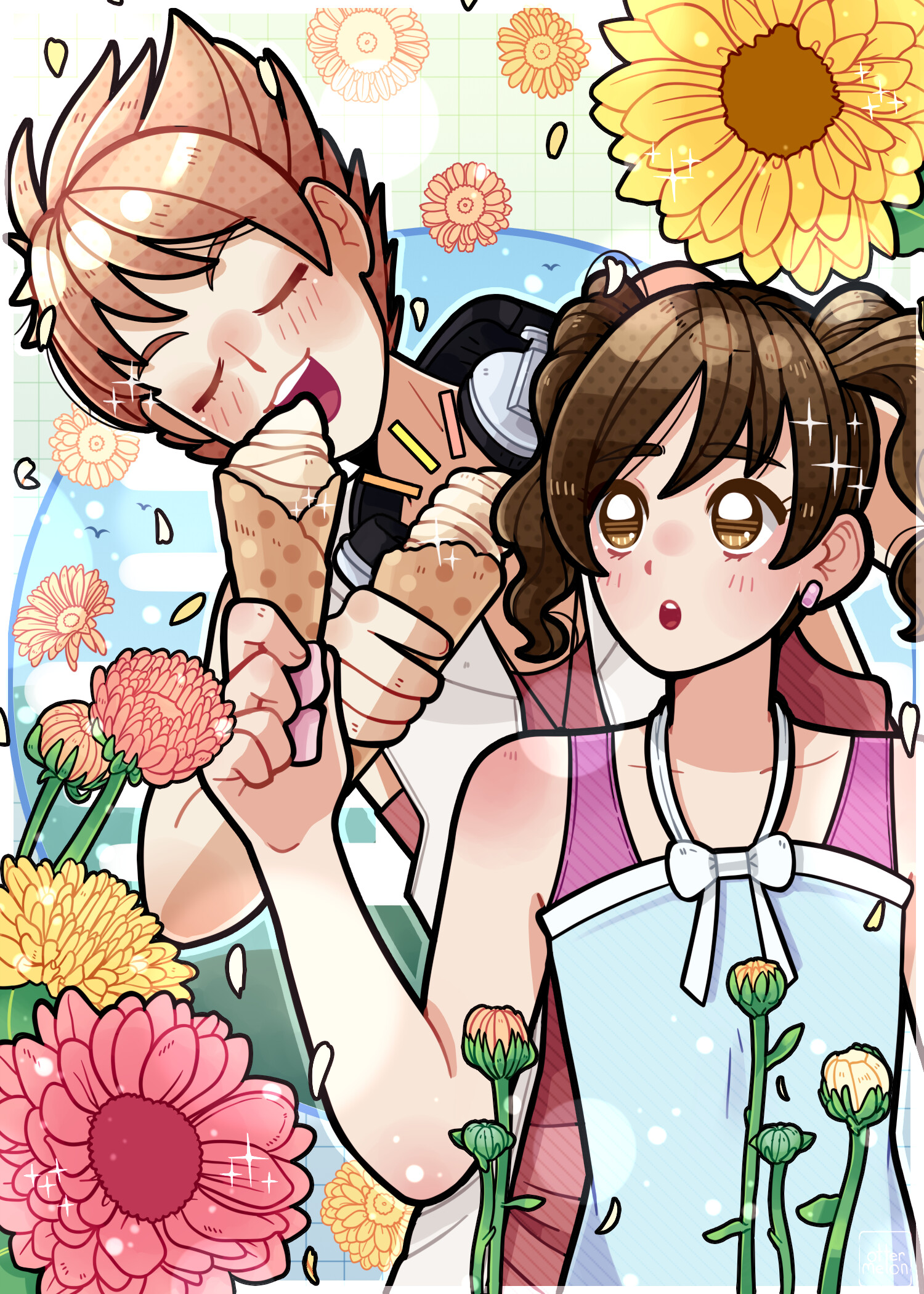 hikaru x haruhi kiss