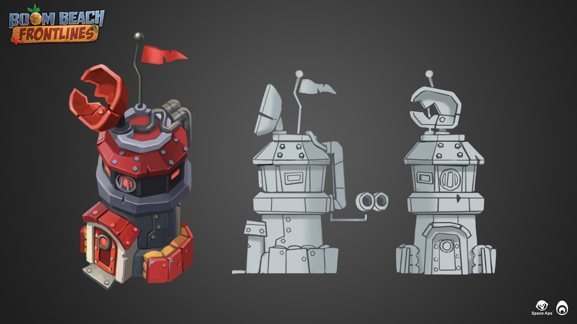 Ocellus SERVICES Boom Beach Frontlines Outpost Ennemy