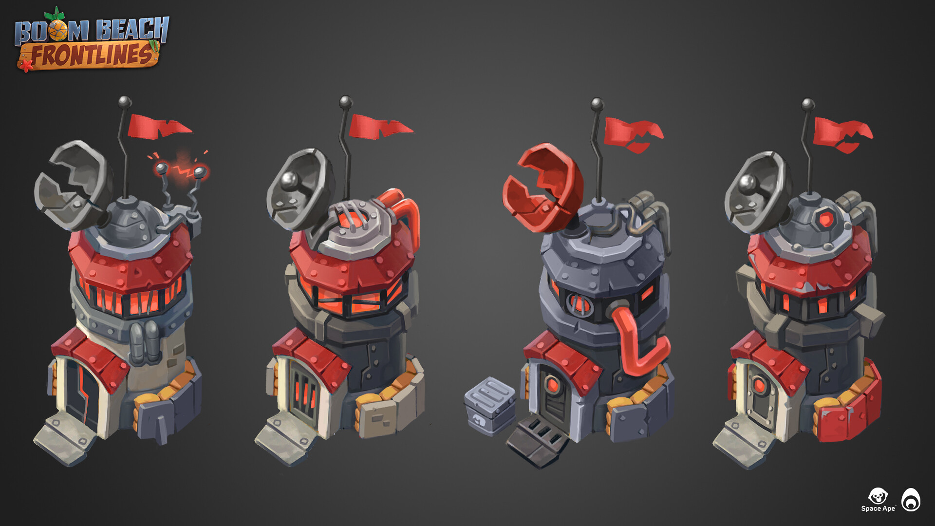 Ocellus SERVICES Boom Beach Frontlines Outpost Ennemy