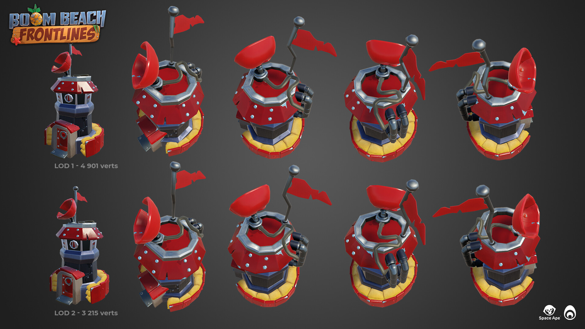 Ocellus SERVICES Boom Beach Frontlines Outpost Ennemy