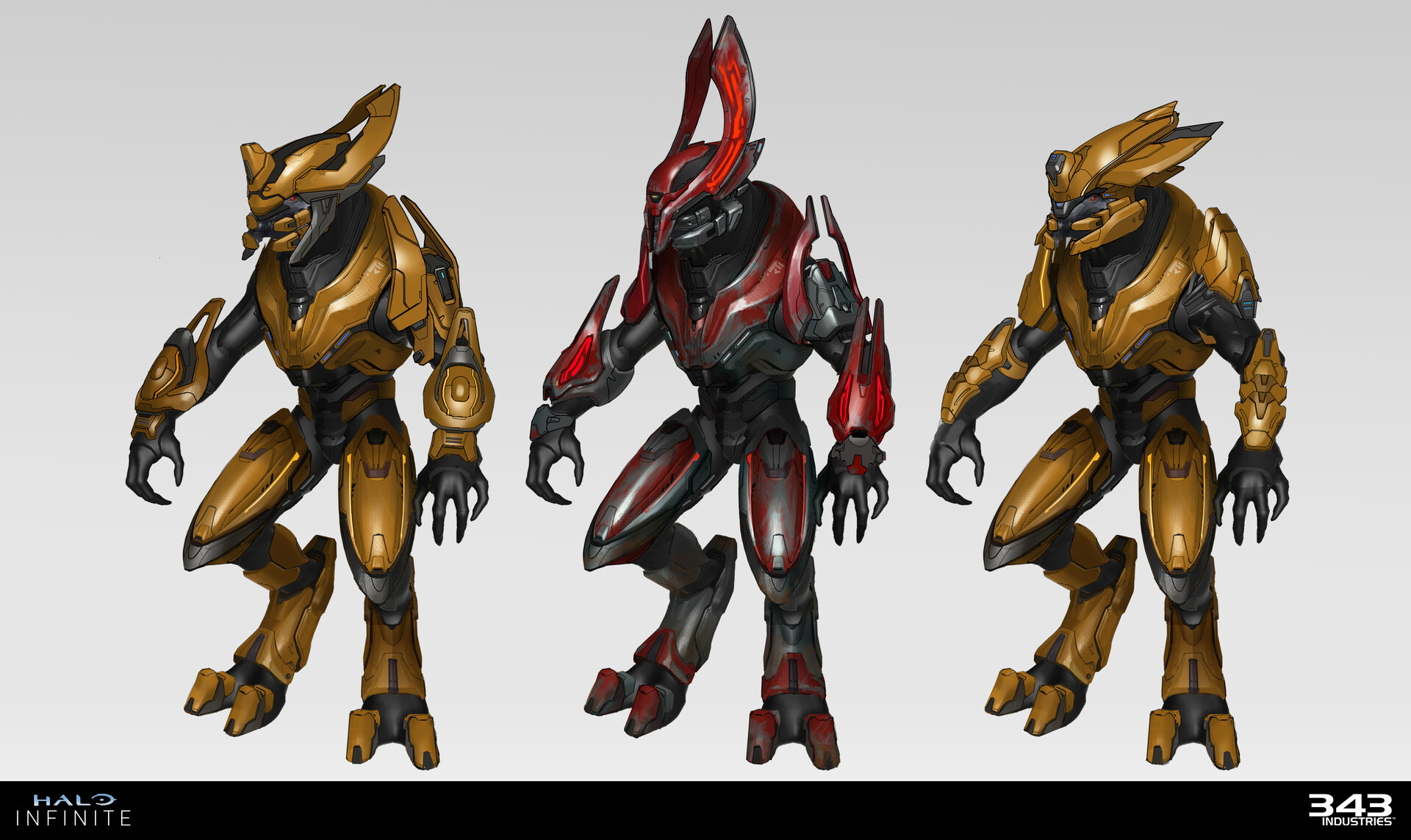 Zack Lee - Halo Infinite Elite General Concept Art