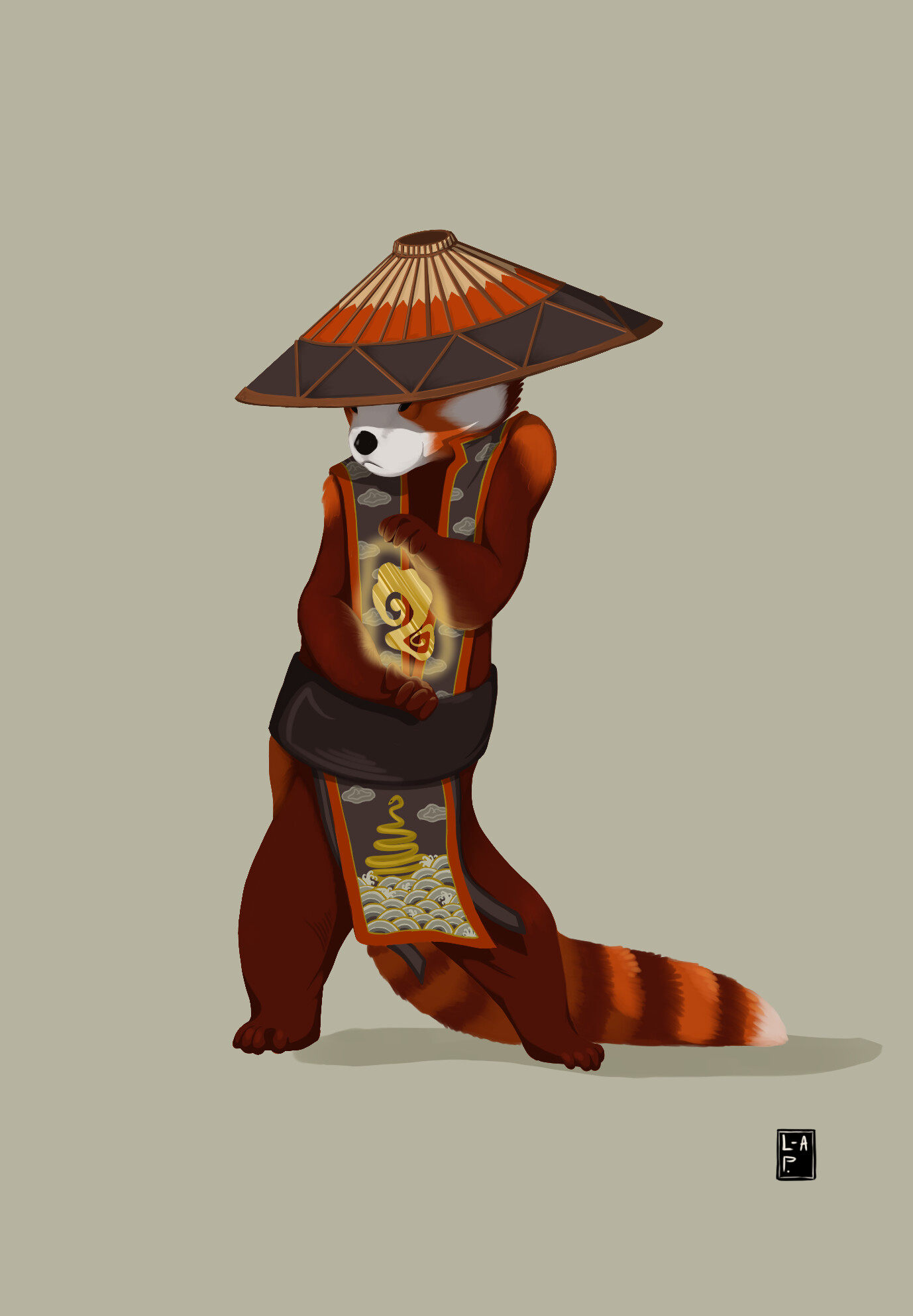 ArtStation - Kung fu ( Red ) Panda