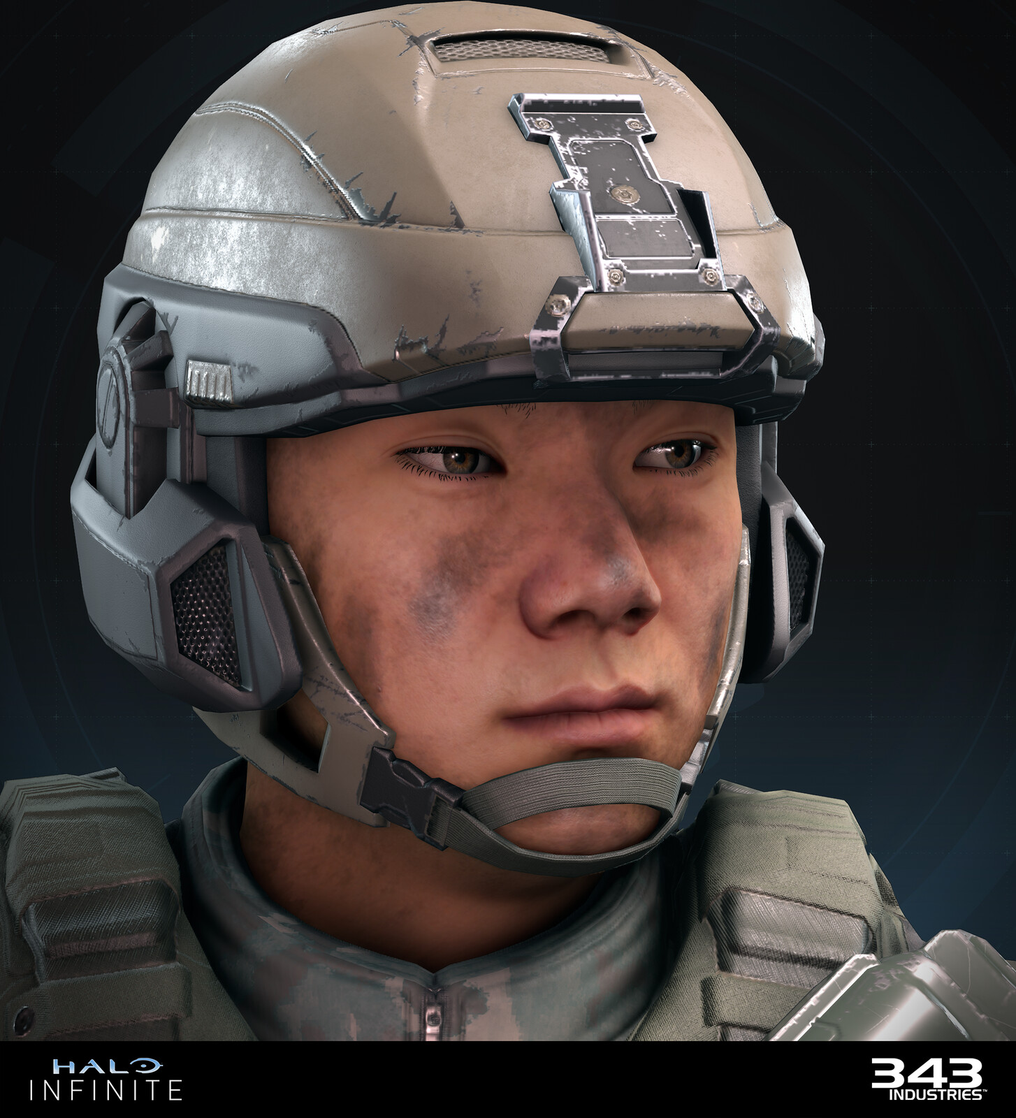 High-res in-engine render