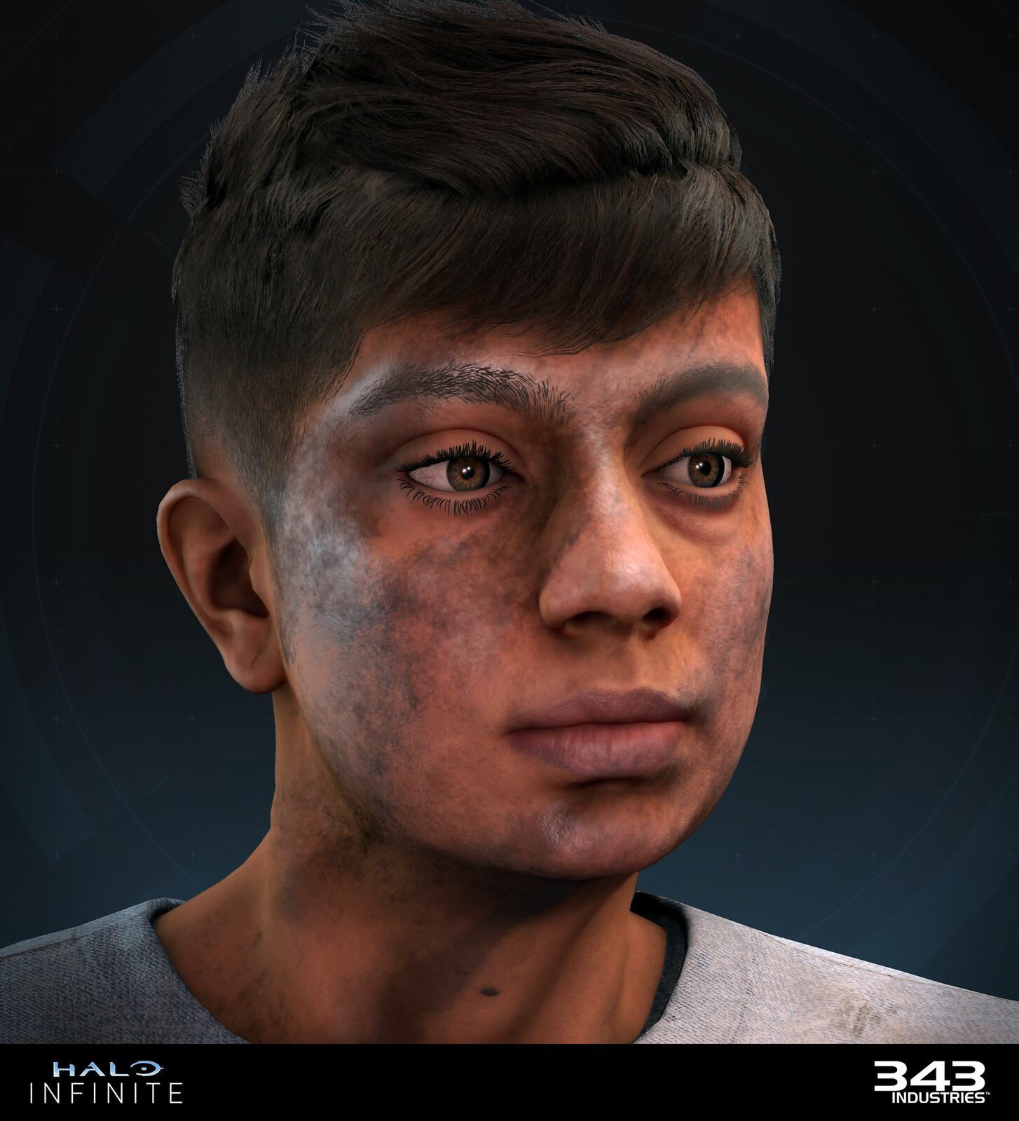 High-res in-engine render