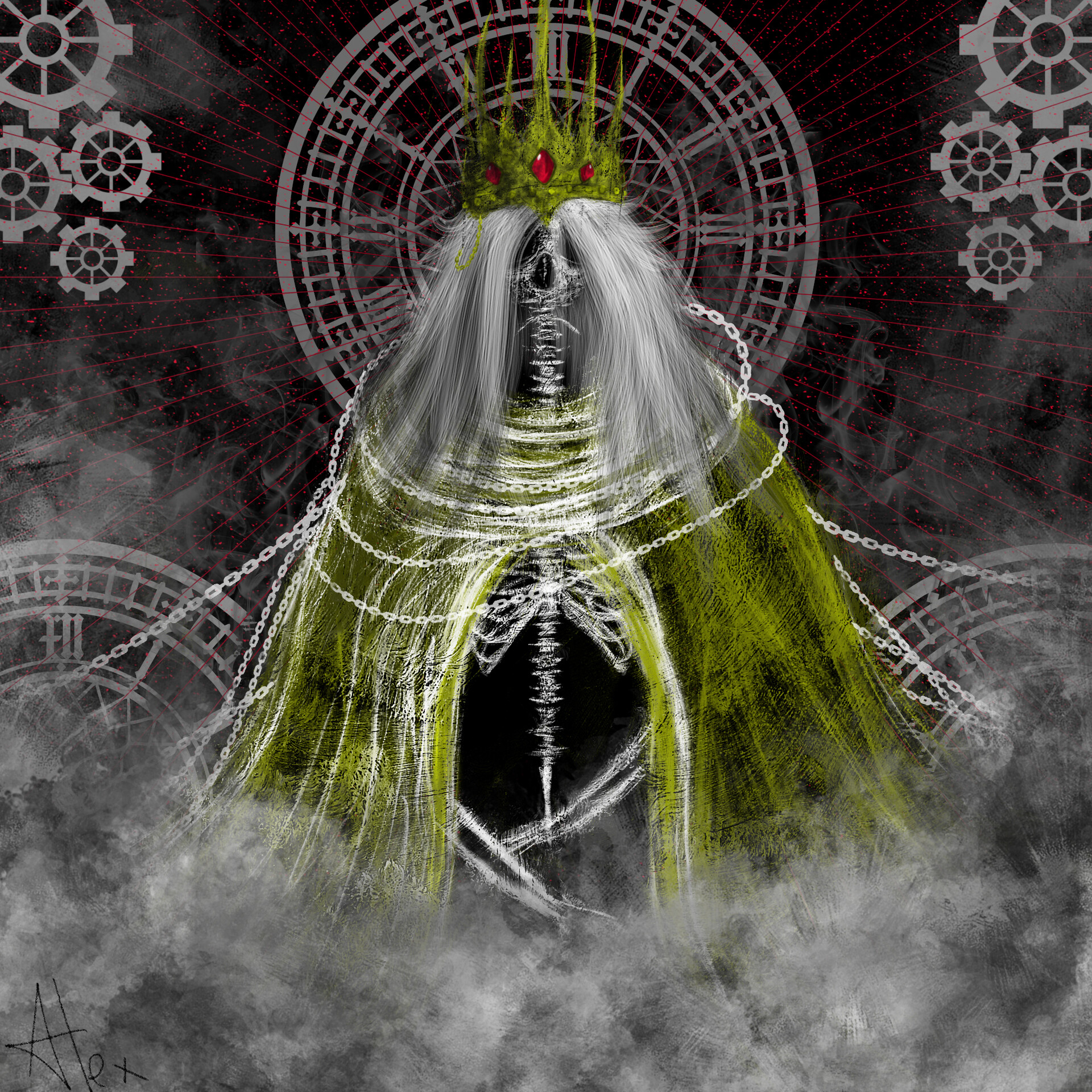 ArtStation RULER OF DARKNESS