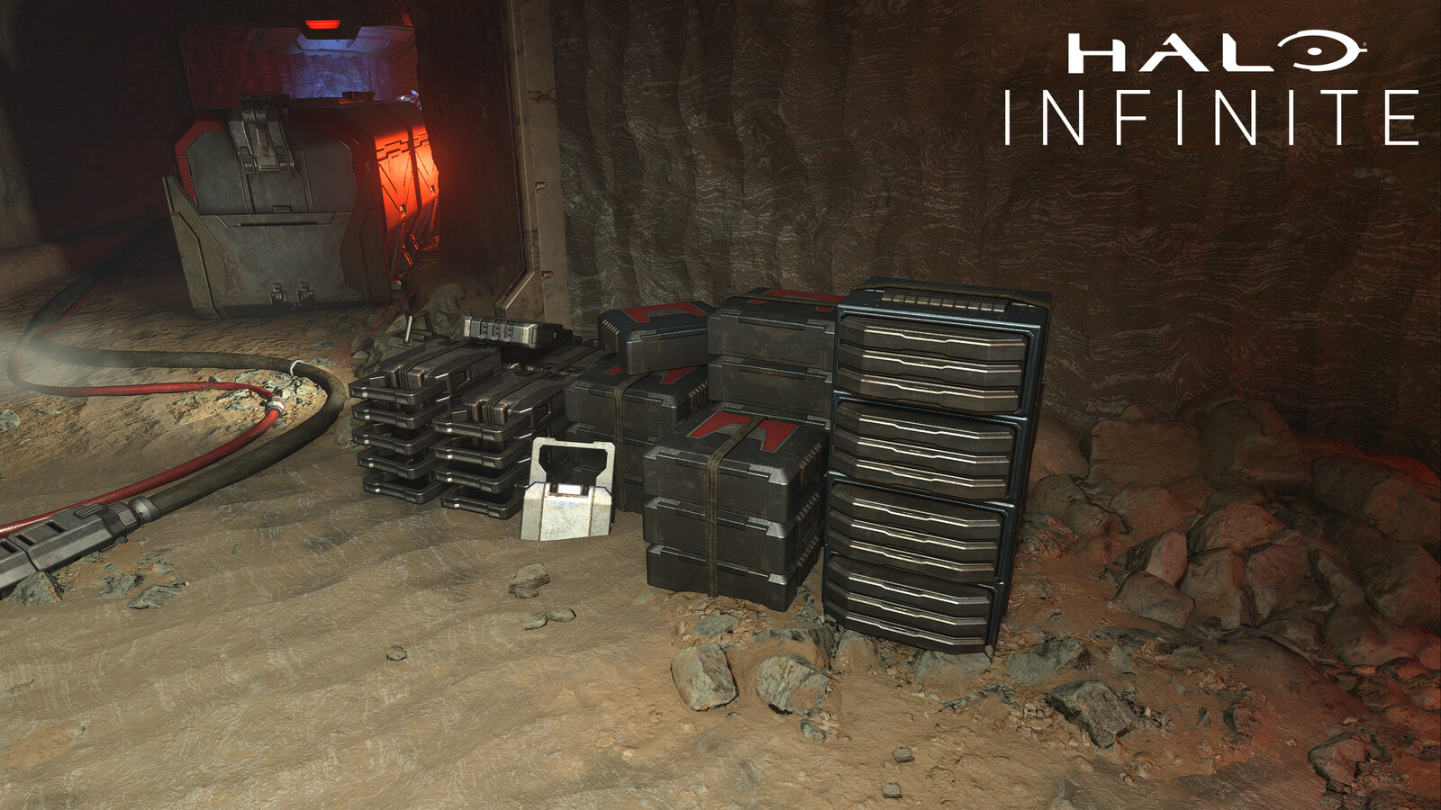 Outsourced banished container assets in game/environment