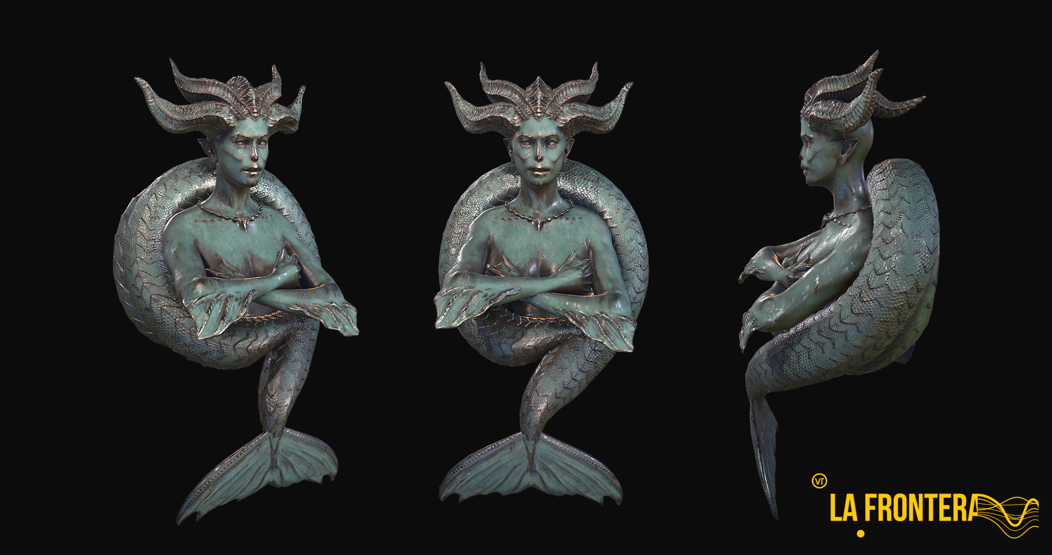 Javier Arocas Mermaid Statue