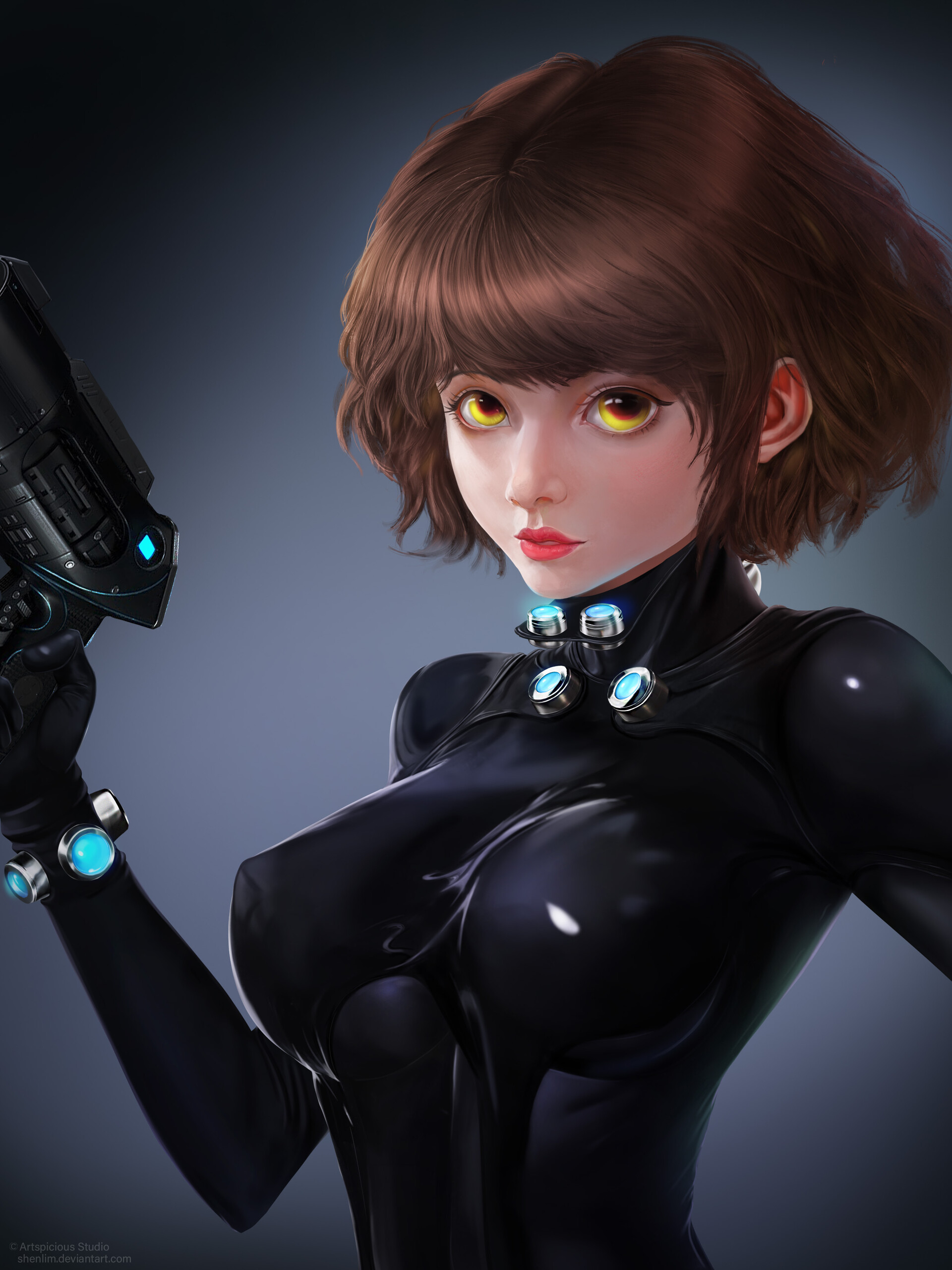 Artstation Gantz Anzu Yamasaki
