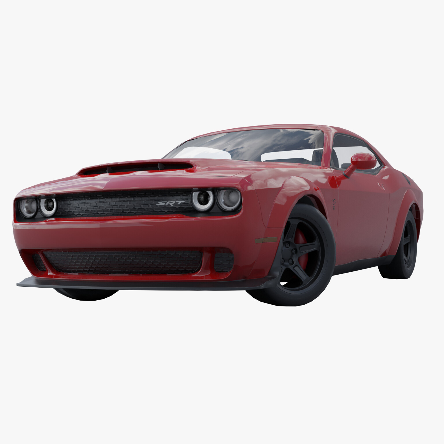 Dodge Challenger srt Demon Carbon