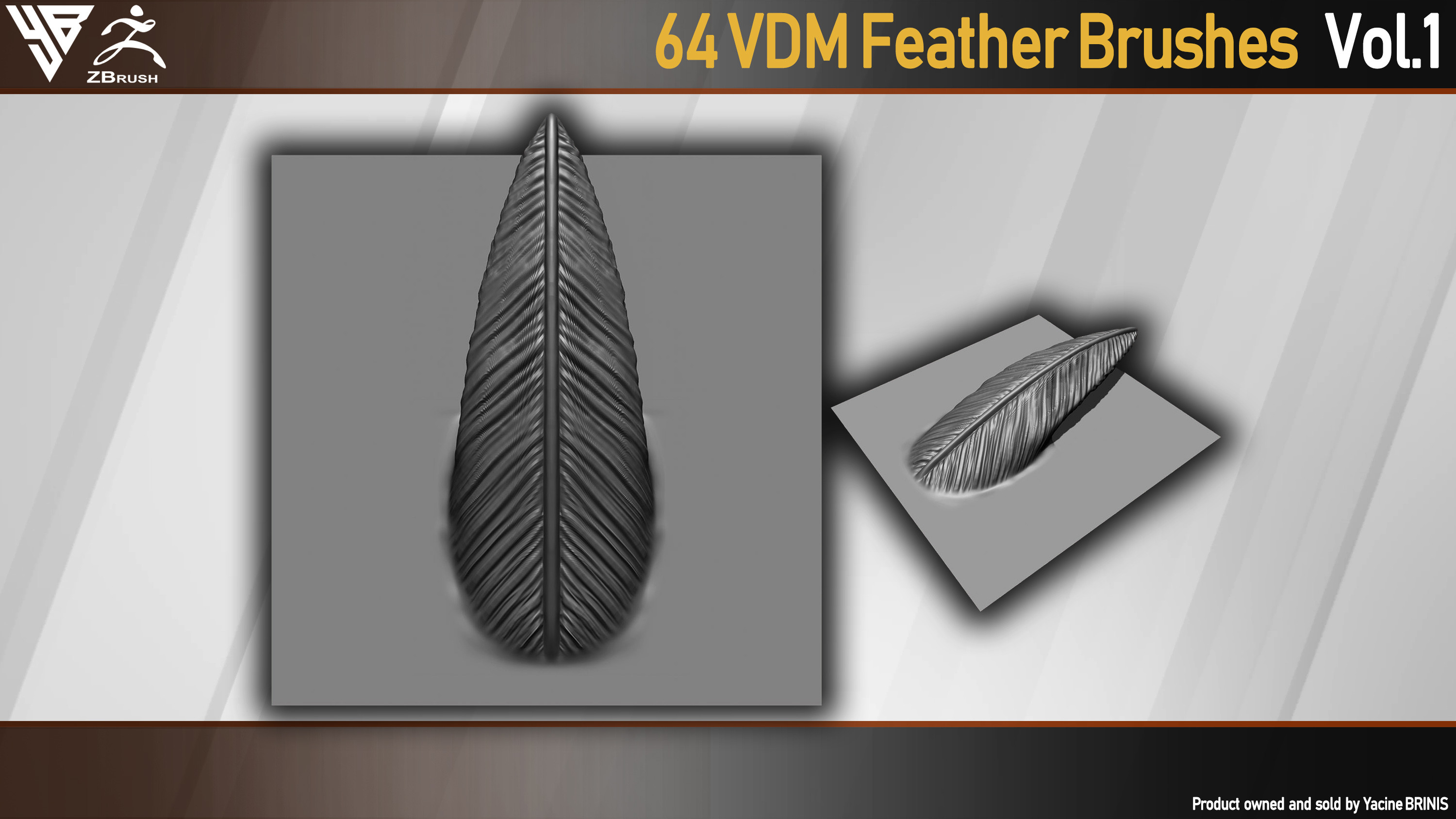 IMM Feather Brush (VDM) For ZBrush-Yacine BRINIS 010