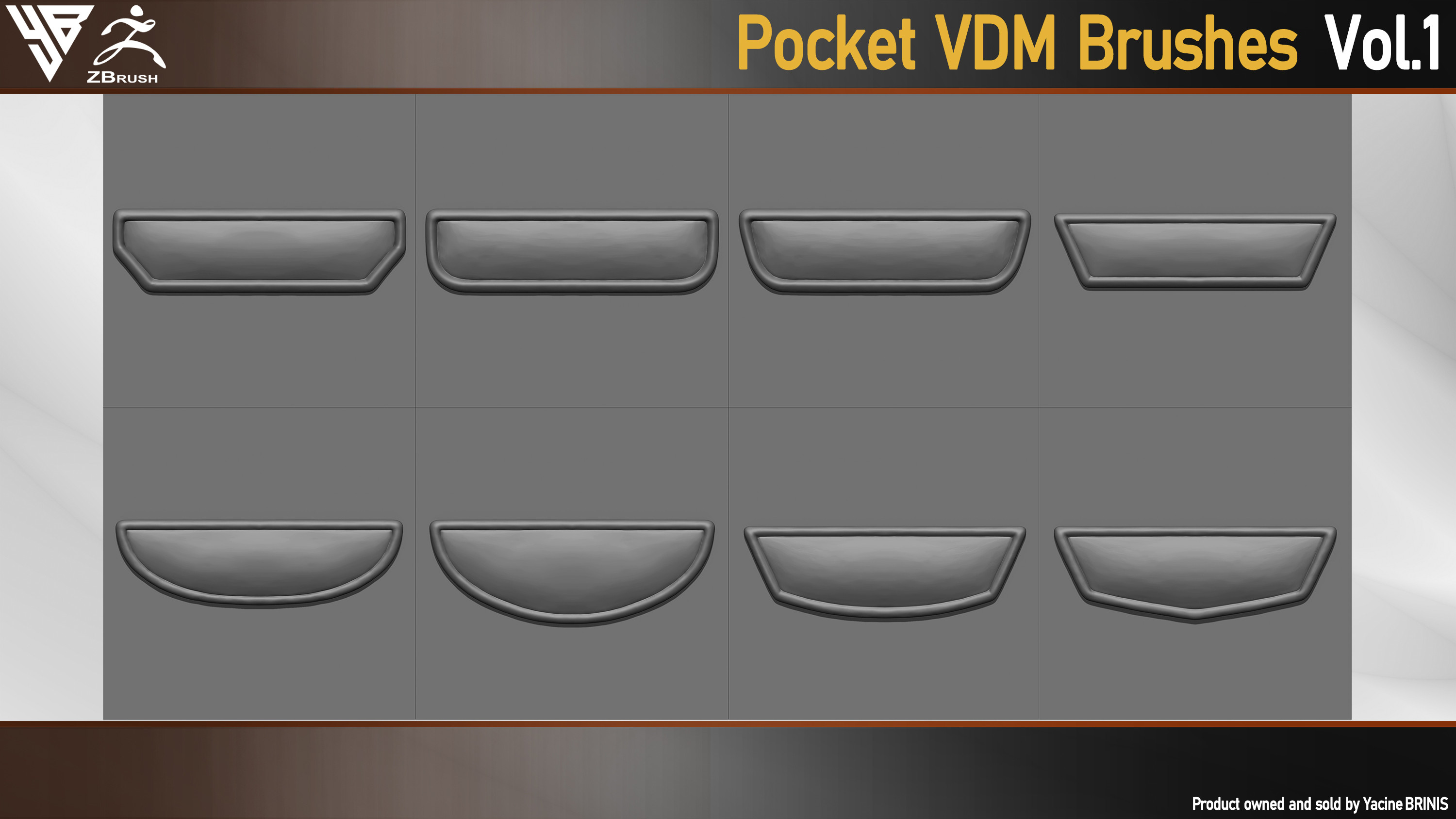 35 VDM Pocket Brushes for ZBrush By Yacine BRINIS- 008