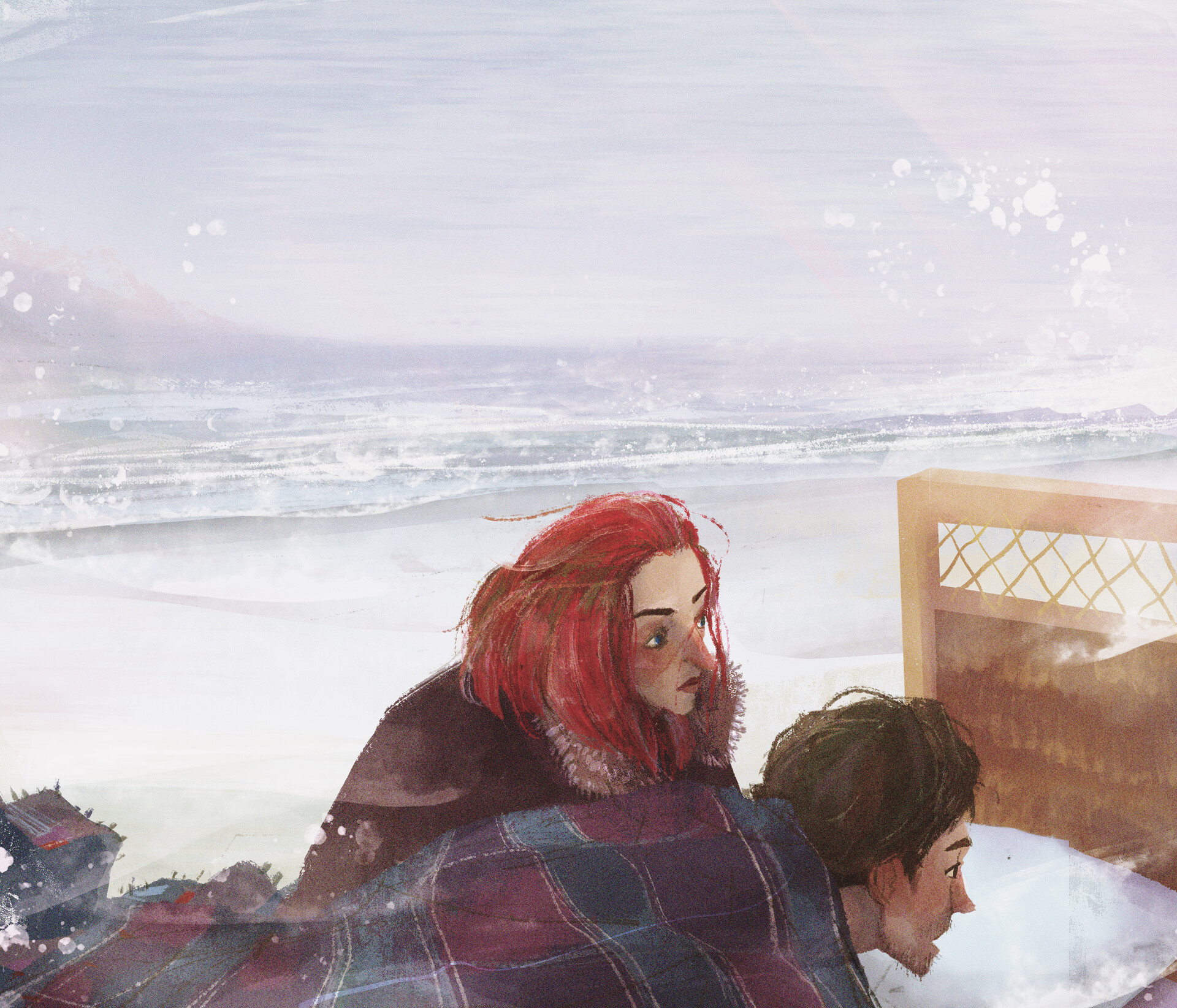 ArtStation Clementine and Joel