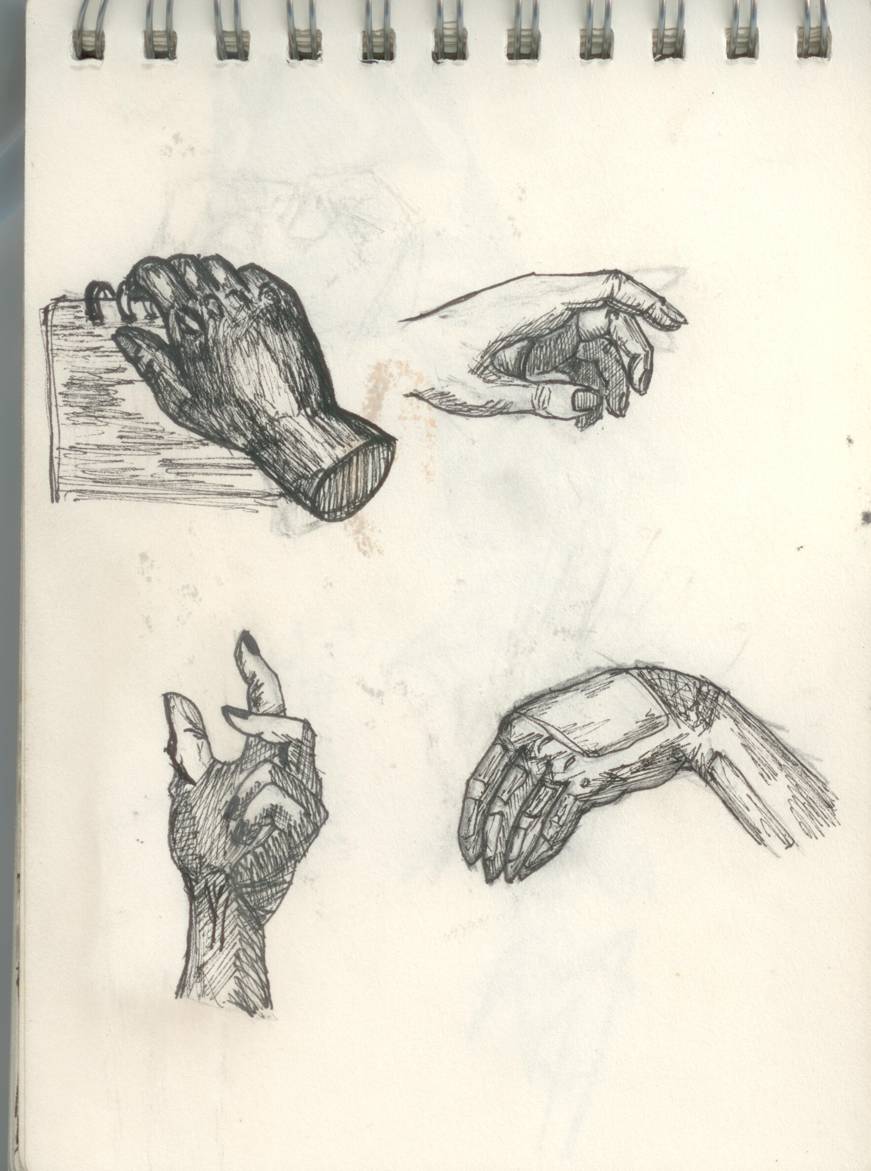 ArtStation - sketchbook 1 - 2018 - 2 - hands