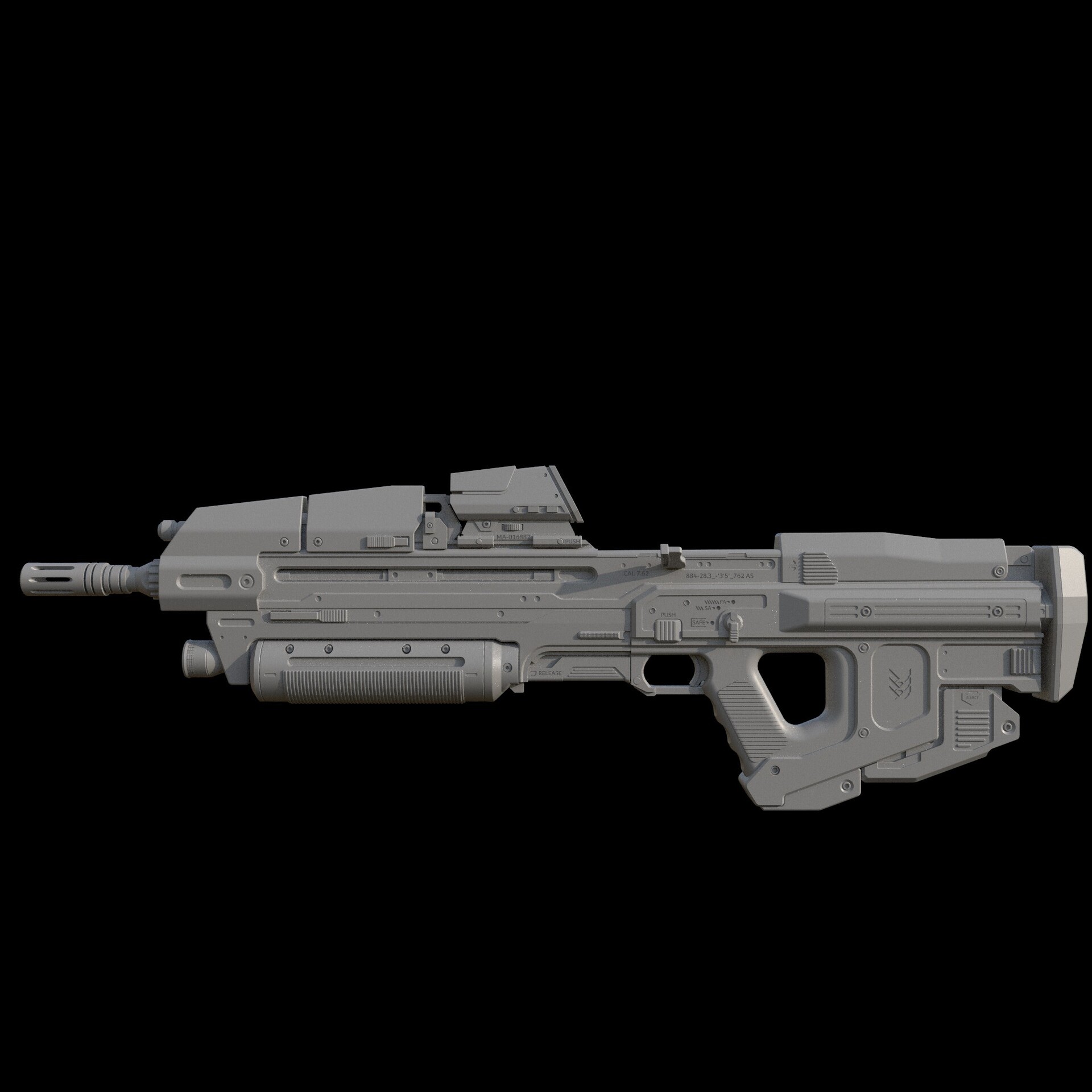 Adam Coe - Halo Infinite Assault Rifle