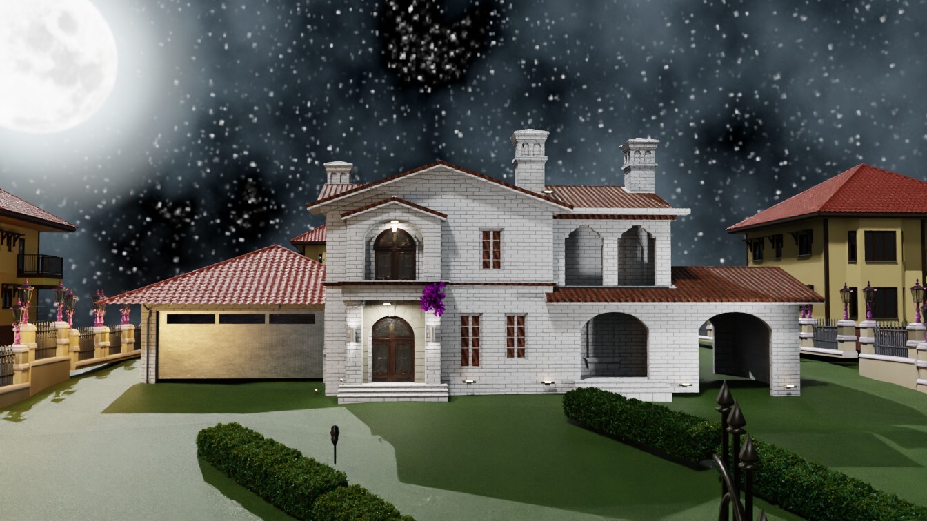 ArtStation - GTA V Michael's House 3d model || Game Environment