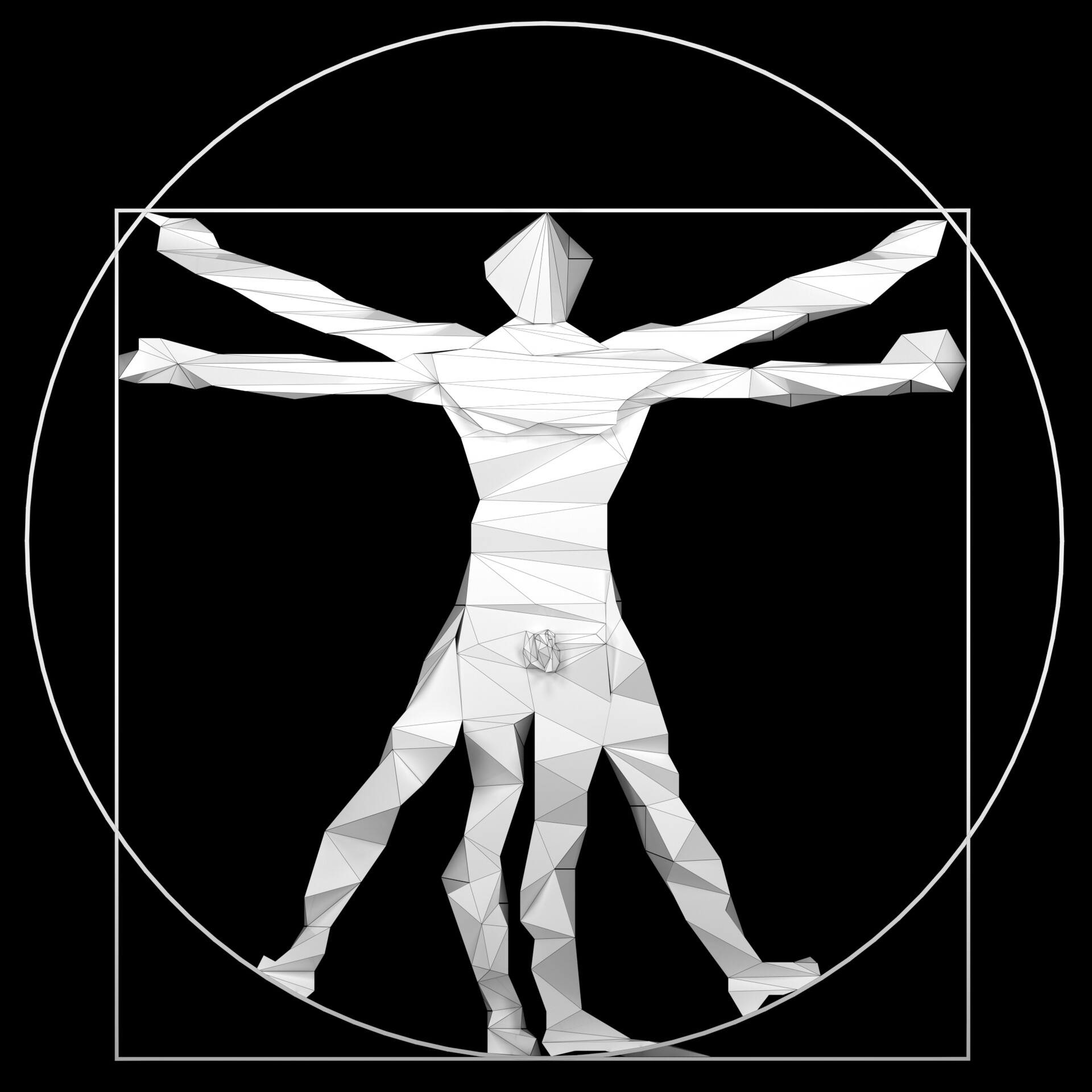 ArtStation Vitruvian Man