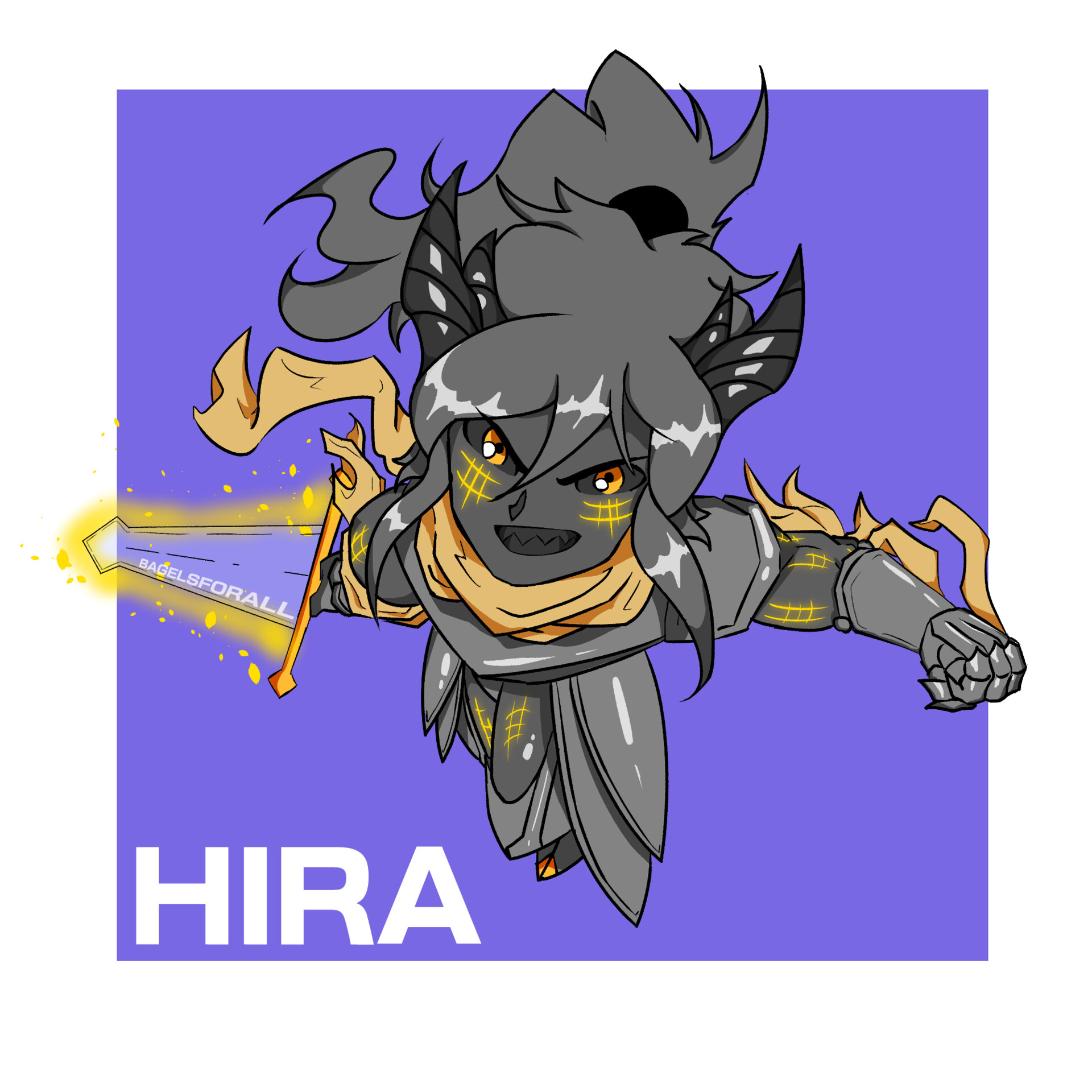 ArtStation Hira (Art Fight 2021)