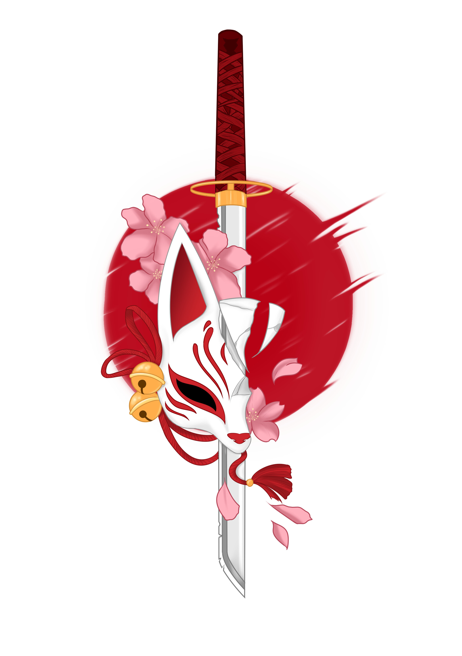 ArtStation Kitsune mask