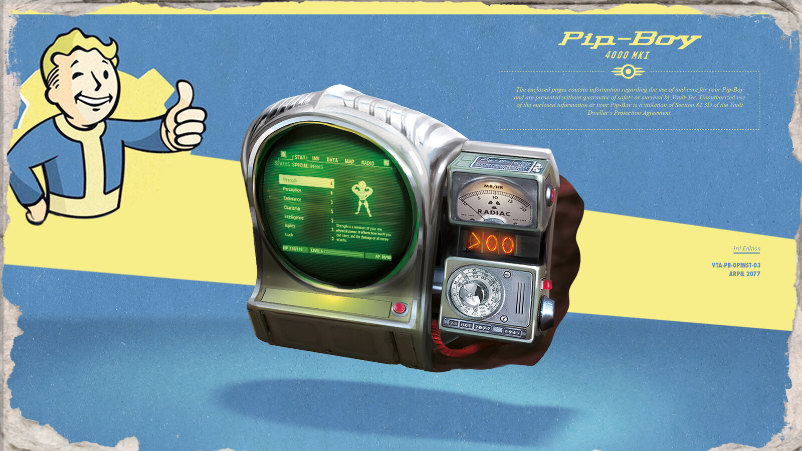Fallout New Orleans : Pipboy 4000